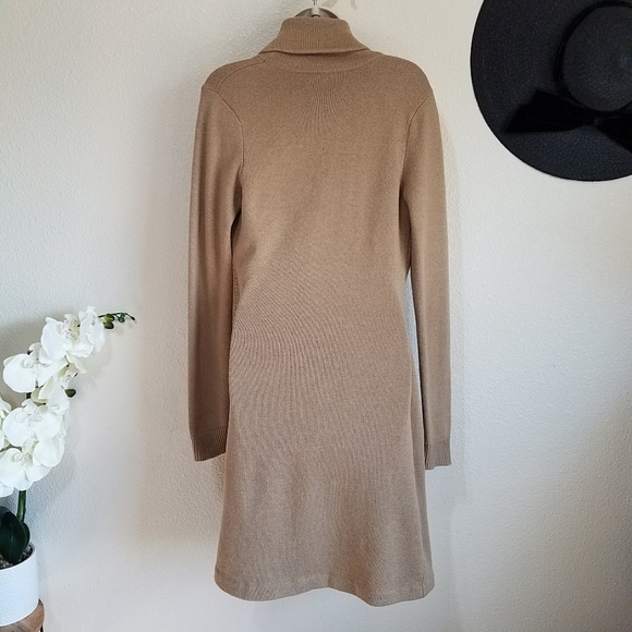 Ralph Lauren Black Label Merino Wool Blend Sweater Dress - Picture 3 of 10